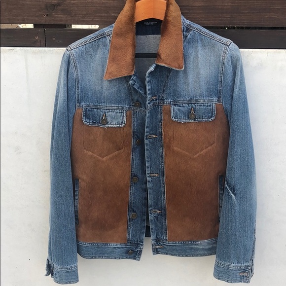 Dolce & Gabbana Jackets & Coats Dolce Gabbana Horsehair Denim